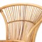 Baxton Studio Murai Modern Bohemian Natural Brown Rattan Dining Chair 211-12765-ZORO - alternate 7